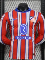 24/25  ATM Home Player Version Long sleeve Soccer Jersey(长袖）