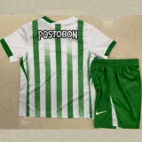 25/26 Atletico Nacional  Home Kids Soccer Jersey