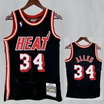 13/14  HEAT  RAY ALLEN # 34 Top Quality Hot Pressing Retro NBA Jersey