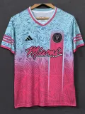 24/25 Inter Miami Pink Blue Special Edition Fans Soccer Jersey