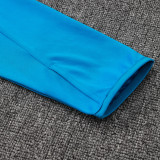 25/26 Flamengo Sky Blue Half Pull Tracksuit  (半拉链)