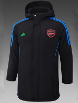 24/25 ARS Black Hooded Cotton Coat 黑连帽棉衣