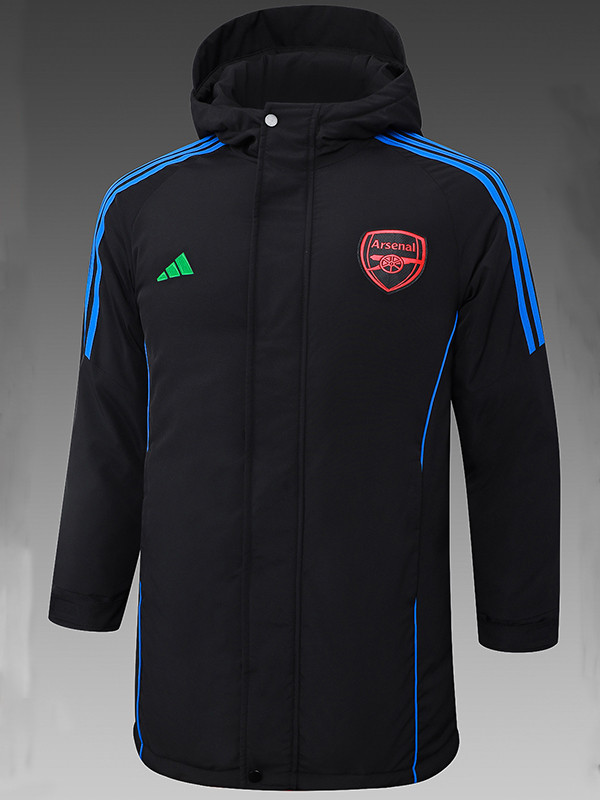24/25 ARS Black Hooded Cotton Coat 黑连帽棉衣