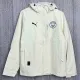 24/25 Man City White  Assault  Hooded Windbreaker (Y15连帽冲锋衣）