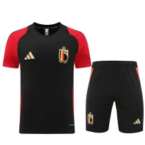 24/25  Belgium Black Training Short Suit