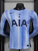 24/25 TOT Away Long Sleeve Player Version Soccer Jersey