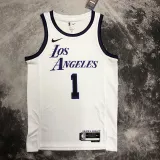 22/23 LAKERS RUSSELL #1 White City Edition Top Quality Hot Pressing NBA Jersey