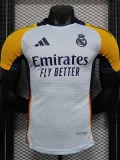 24/25 RMA White Blue Player Version  Soccer Jersey