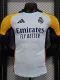 24/25 RMA White Blue Player Version  Soccer Jersey