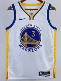 22/23 WARRIORS POOLE #3 White Top Quality Hot Pressing NBA Jersey (V领)