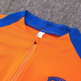 24/25 Netherlands Orange Half Pull Tracksuit  (半拉链)