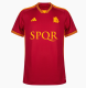 23/24 Roma Home Fans Soccer Jersey (Print SPQR)