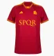 23/24 Roma Home Fans Soccer Jersey (Print SPQR)
