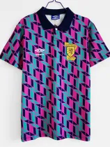 1988/1989 Scotland Away Retro Soccer Jersey