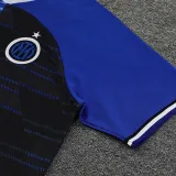 24/25 INT blue-black Training Short Suit