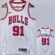 22/23 BULLS RODMAN #91 White Top Quality Hot Pressing NBA Jersey