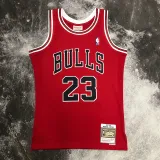 1998 BULLS JORDAN #23 Red Retro Top Quality Hot Pressing NBA Jersey