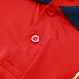 24/25 Spain Red Polo Collar Pants Set(C1101)