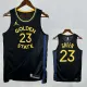 24/25 WARRIORS GREEN # 23 Black Flying Man Top Quality Hot Pressing NBA Jersey