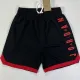 24/25 New JORDAN Black Quarter shorts(飞人、红标\边）