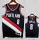 22/23 Trail Blazers AFIDIA #8 Black City Edition Top Quality Hot Pressing NBA Jersey