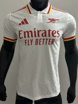 25/26 ARS Letter Pattern White Edition Player Version Soccer Jersey