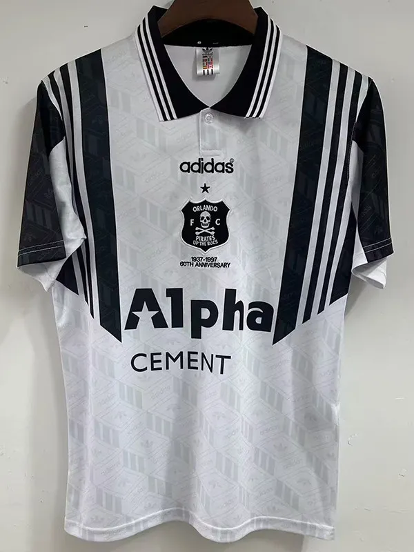 1997 Orlando City White  Retro Soccer Jersey
