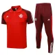 24/25 Cruzeiro Red Polo Collar Pants Set(C1106)