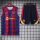 24/25 BAR Red&Blue Tank top and shorts suit