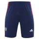 24/25 Man Utd Royal Blue Training Shorts Pants (红边）