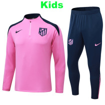 24/25 ATM Pink Half Pull Kids Tracksuit  (童装/半拉链)