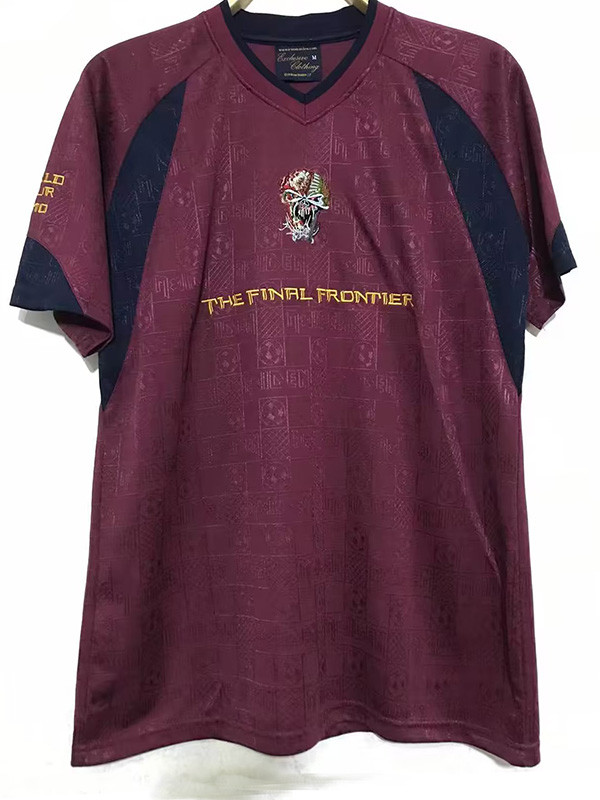 2010 West Ham Iron Maiden #10 Away Retro Soccer Jersey