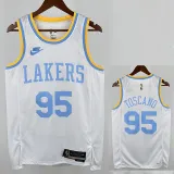 22/23 LAKERS ANDERSON # 95 White Top Quality Hot Pressing NBA Jersey(圆领)