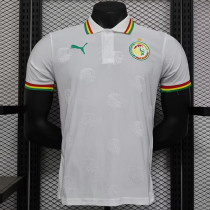 24/25 Senegal White Special Edition Player Version Soccer Jersey（带一星）