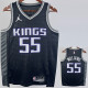 22/23 Kings WILLIAMS #55 Black Top Quality Hot Pressing NBA Jersey (Trapeze Edition)飞人版
