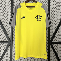 24/25 Flamengo Yellow Training shirts（圆领）
