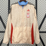 24/25  Tigres UANL Yellow & Blue Double Sided Windbreaker (双面风衣)