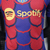 2024 BAR Royal Red Blue Special Edition Player Version Soccer Jersey