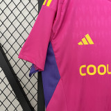 24/25 Colo-Colo Pink Goalkeeper Fans Soccer Jersey