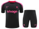 24/25 CHE Black Training Short Suit(粉肩）