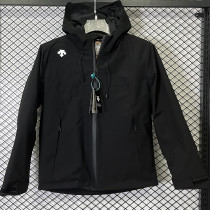 24/25 A802 Disant Black Thickened Assault  Hooded Windbreaker (加厚冲锋衣）