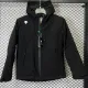 24/25 A802 Disant Black Thickened Assault  Hooded Windbreaker (加厚冲锋衣）