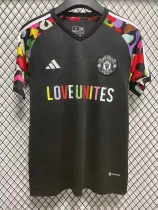 24/25Man Utd Black Pre-match Training shirts