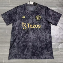 24/25 Man Utd  Stone Rose Special Edition Fans Soccer Jersey