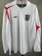 2006 England Home Retro Long Sleeve Soccer Jersey (长袖)