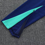 24/25 Brazil Blue Hooded  Tracksuit