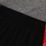 24/25 AD Red Half Zipper Sportswear # 801红色(半拉链)