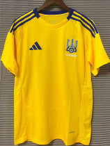 24/25 Ukraine Home Fans Soccer Jersey
