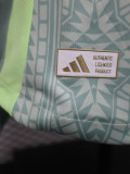 24/25 Mexico Away White Grey Player Version Soccer Jersey