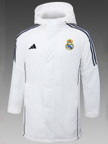 24/25 RMA White Hooded Cotton Coat (彩标)帽棉衣
